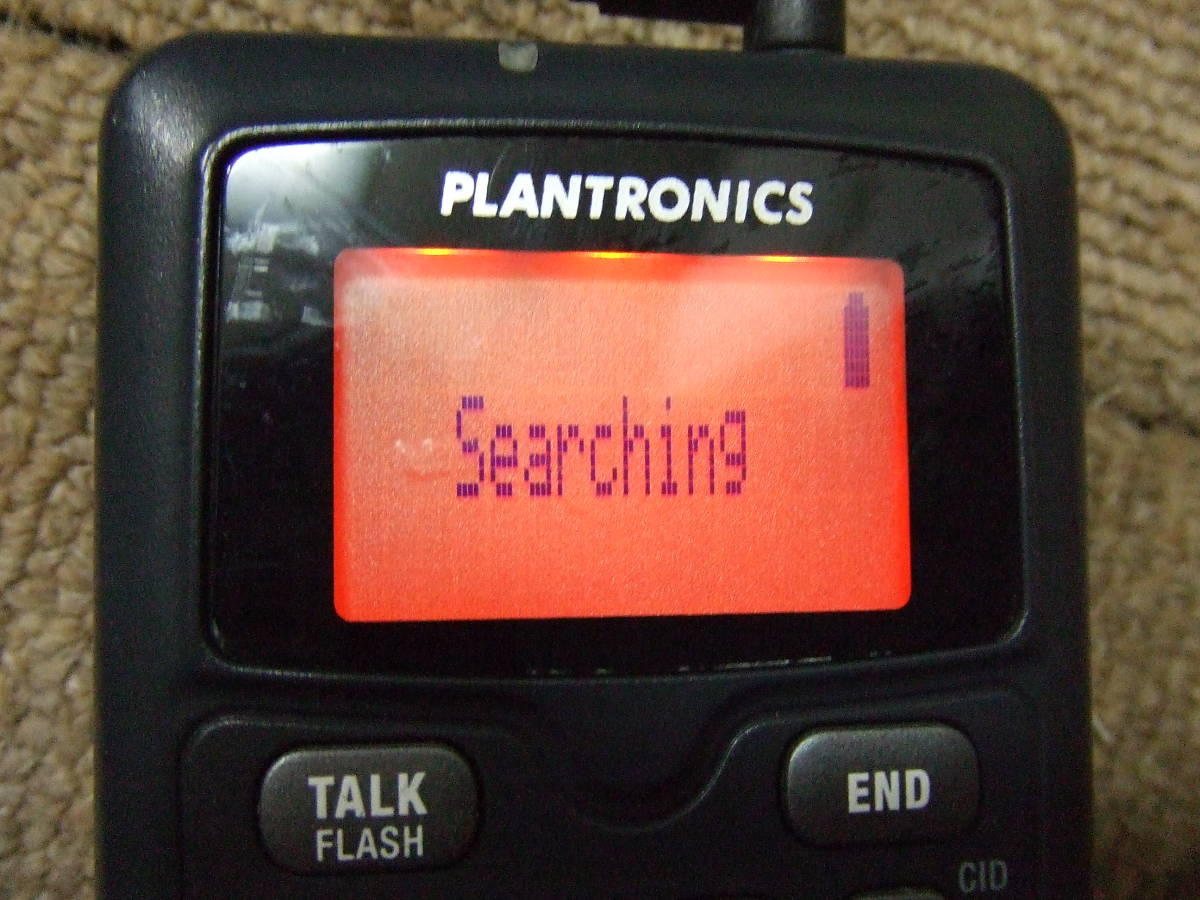 e455 PLANTRONICS プラントロニクス　CT14 コードレス ヘッドホン Plantronics Cordless Headset Phone 中古　未確認　現状品_画像2