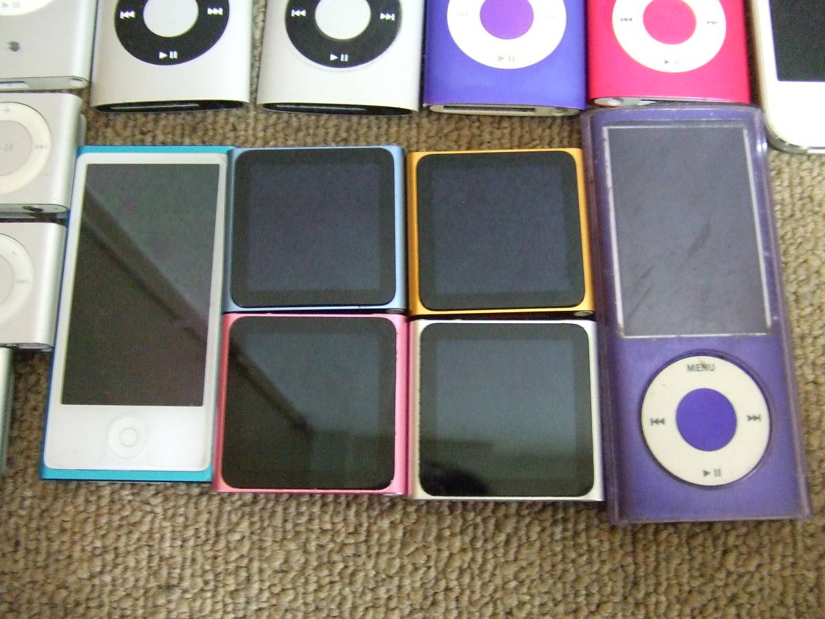 iPod nano shuffle mini 他 ジャンク まとめて-