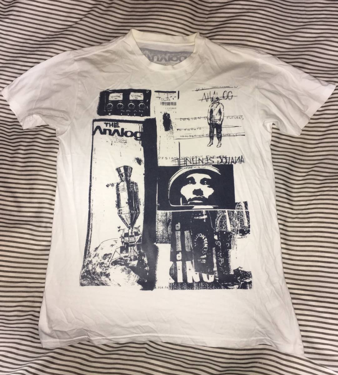 送料無料Analog アナログTシャツMサイズデザインスノーボードウェア