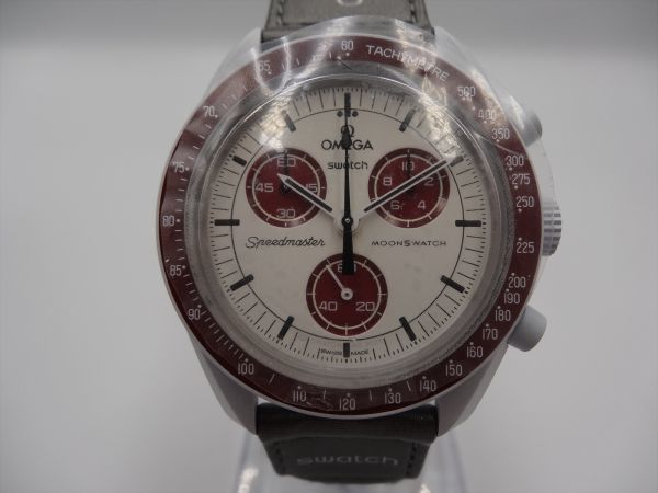 正規品】12705Cf OMEGA×SWATCH オメガ×スウォッチ S033M101 スピード