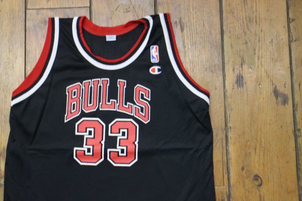 男の子向けプレゼント集結 【古着GAME TOPS Champion CHICAGO BULLS