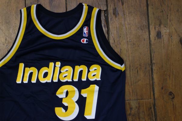 最高の品質の 【古着GAME TOPSレア美品 Champion INDIANA PACERS