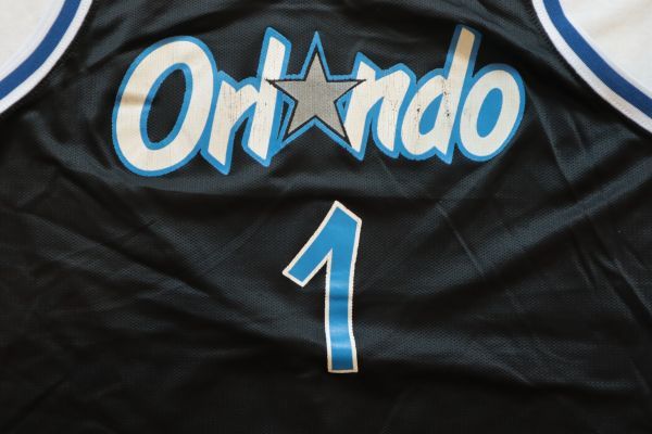 100%品質 古着GAME TOPSレア Champion Orlando Magic ユニフォームタンク タンクトップ