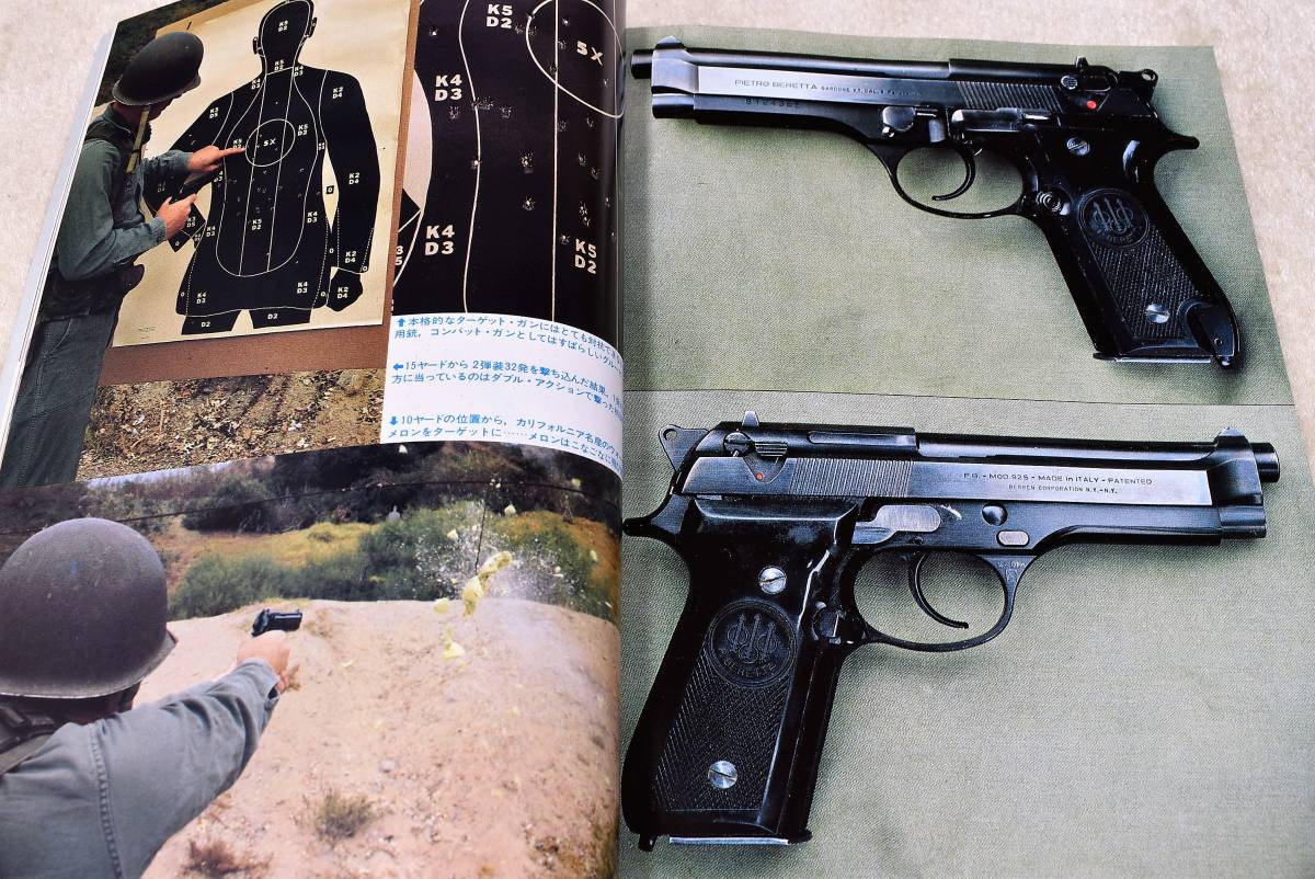 COMBAT誌　1981年2月号 ベレッタM92 ワルサーP38 自衛隊 レッドホーク 警察 コンバット誌_画像1