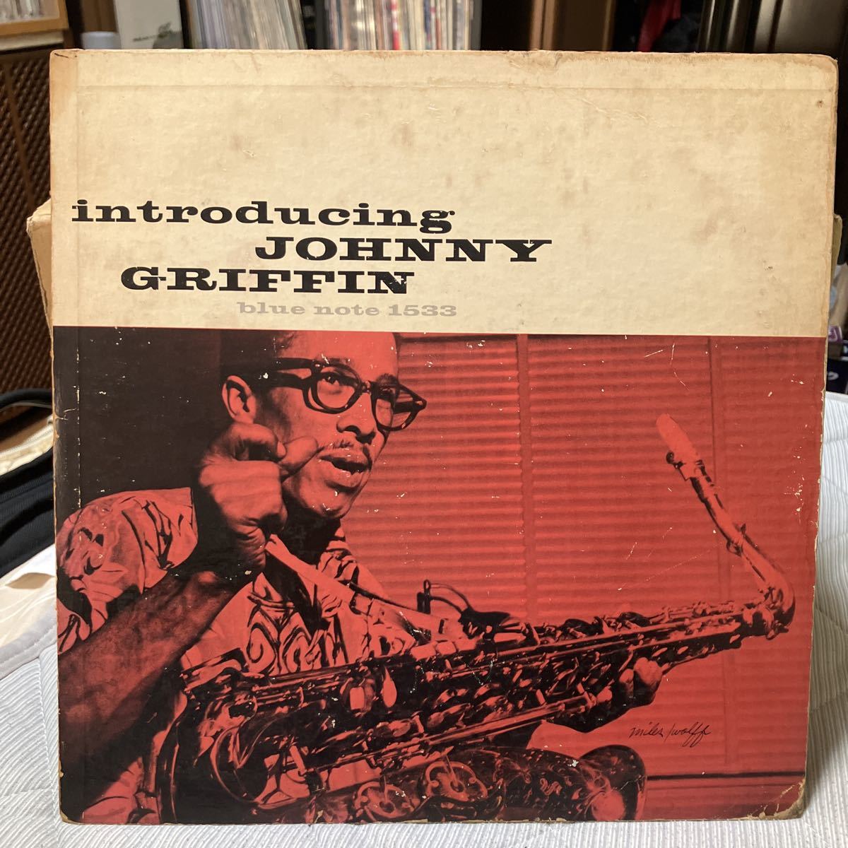 【LP】★オリジ★ジョニー・グリフィン / JOHNNY GRIFFIN / イントロデューシング / INTRODUCING / US盤 / BLUE NOTE 1533 LEXINGTON RVG