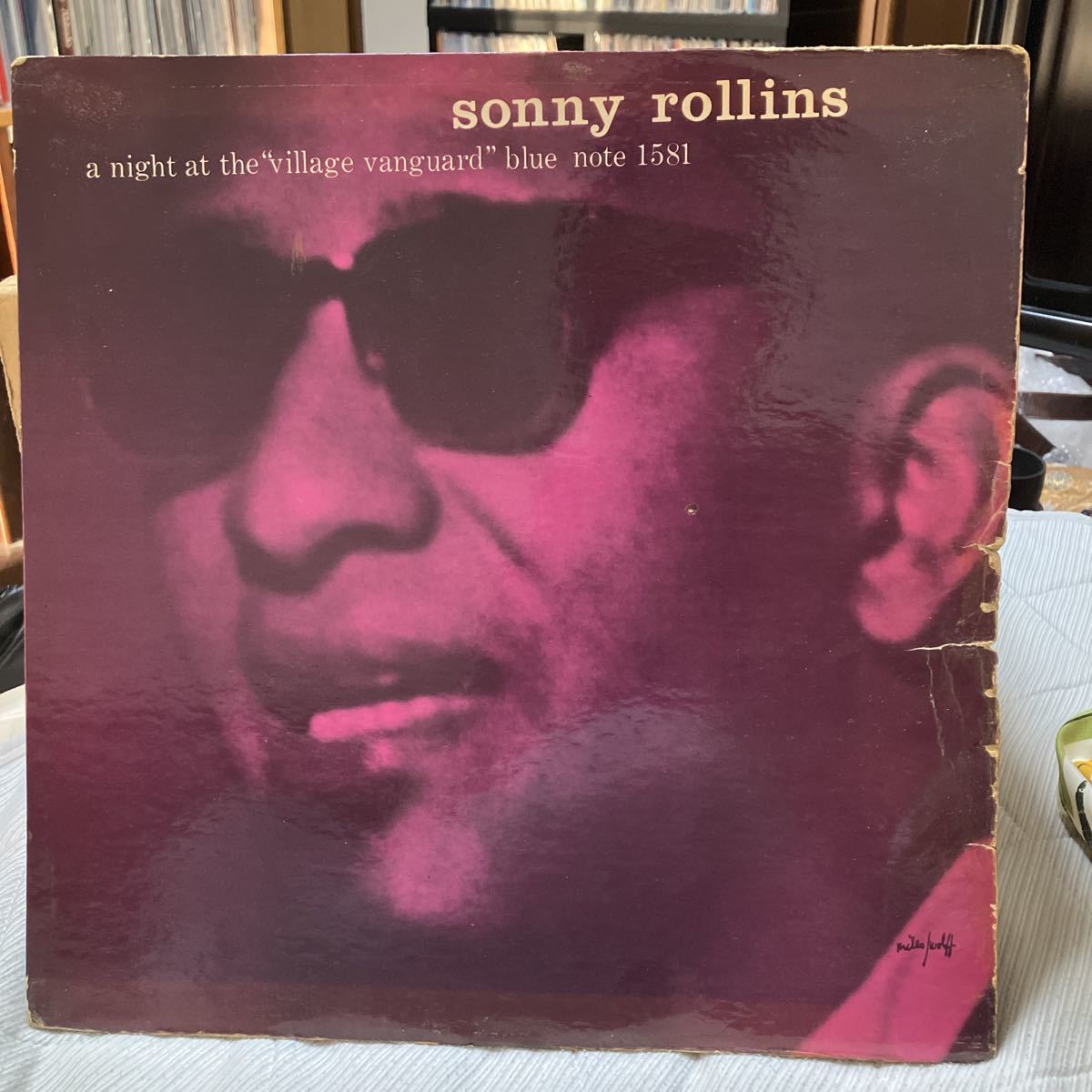 【LP】オリジ★ソニー・ロリンズ / SONNY ROLLINS / ア・ナイト・アト・ザ・ヴィレッジ・ヴァンガード / US盤 / BLUE NOTE 1581 MONO_画像1