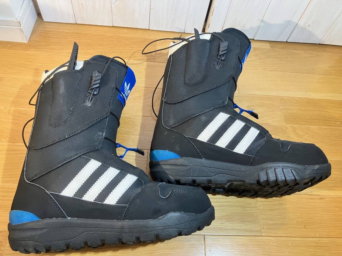 送料込 USED Adidas アディダス 27cm US9 スノーボードブーツ 送料無料