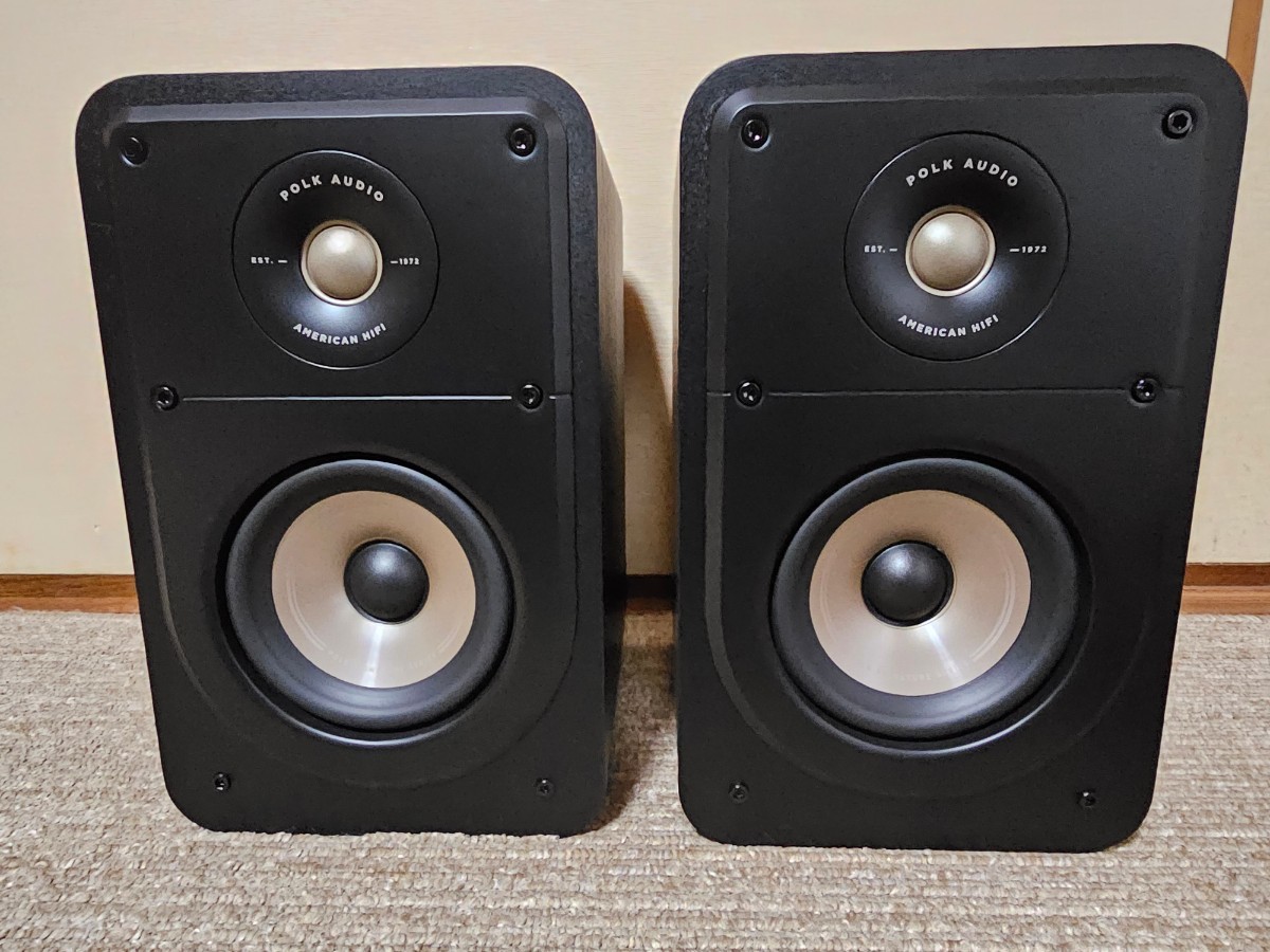 海外ブランド 美品 POLK ポークオーディオ ブラック コンパクトブック