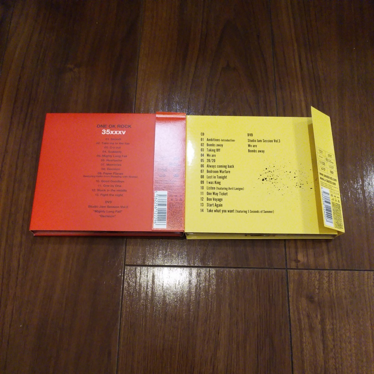 送料無料】ONE OK ROCK CDアルバム DVD 2タイトルセット 35xxxv