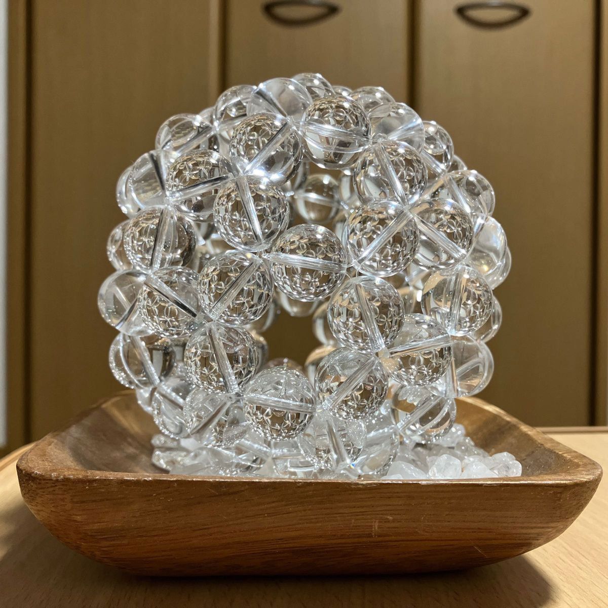 神聖幾何学 フラーレン 水晶16ミリ玉使用|Yahoo!フリマ(旧 神聖幾何学 フラーレン 水晶16ミリ玉使用|Yahoo!フリマ(旧