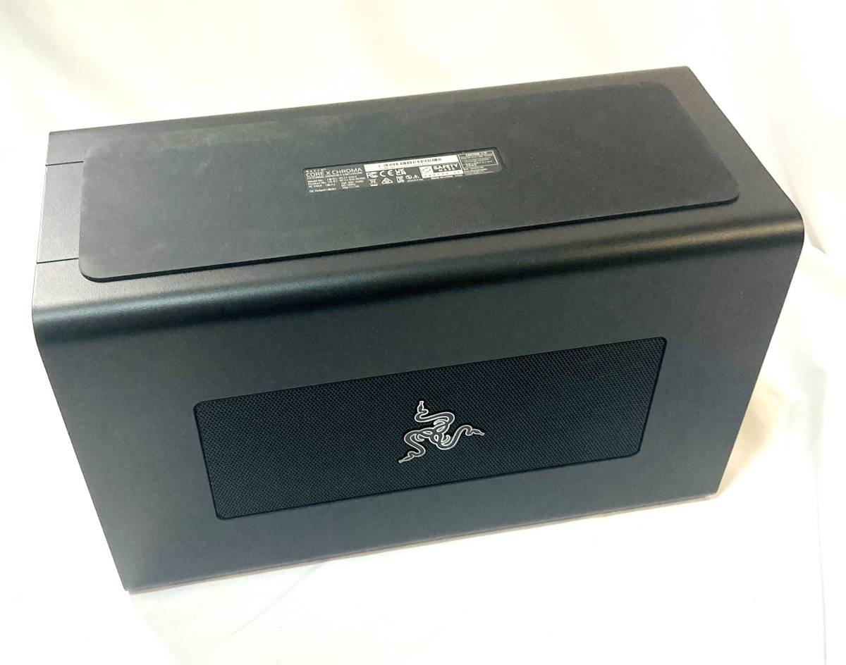 ジャンク・Razer Core X Chroma 外付けGPU(eGPU)BOX ThunderBolt 3