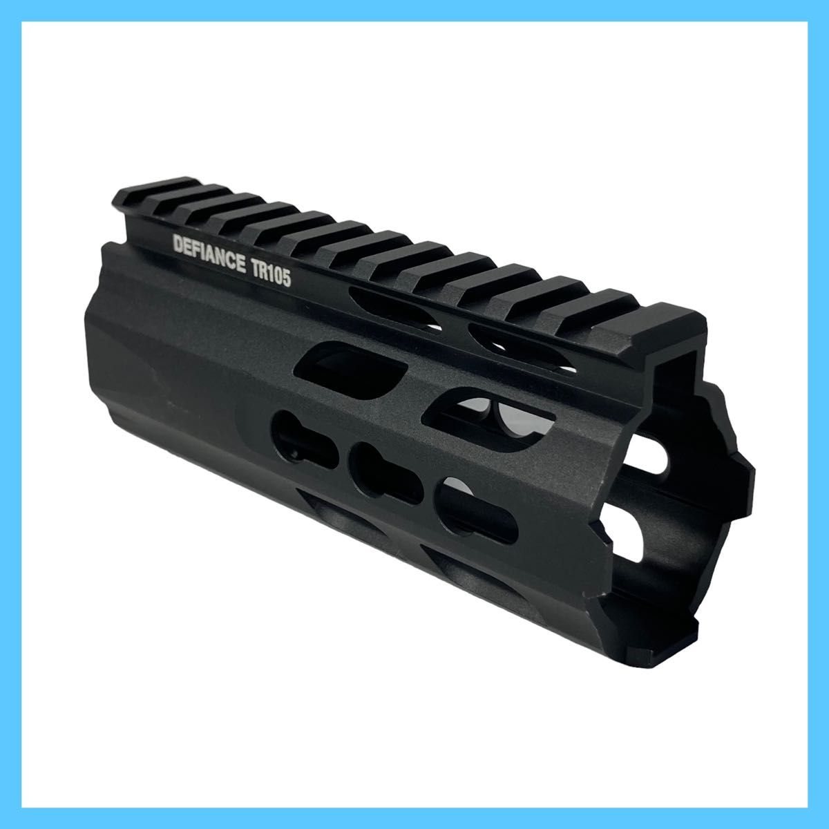 ★送料無料★ [KRYTAC]TR105 Keymod Rail System キーモッドハンドガード(5インチ/PDWサイズ)]