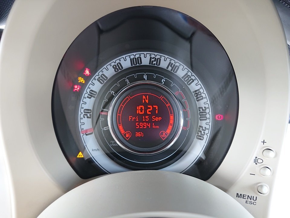 [psi] ABA-31212 Fiat 500 169A4 AT mission 59941km H22 year 