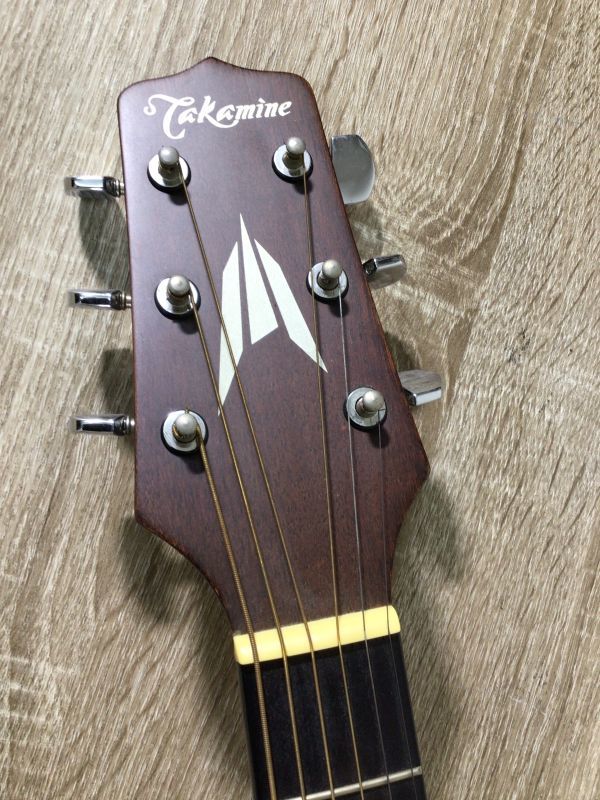 9494 【使用少】 Takamine タカミネ 高峰楽器 T-1NS アコースティックギター ソフトケース付き 弦楽器 アコギ_画像9