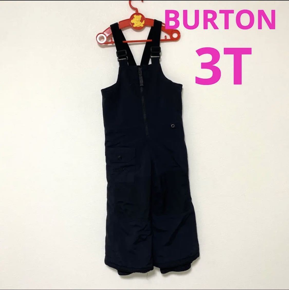 充実の品 【95cm相当】BURTON キッズ スノーボード ビブパンツ 3T