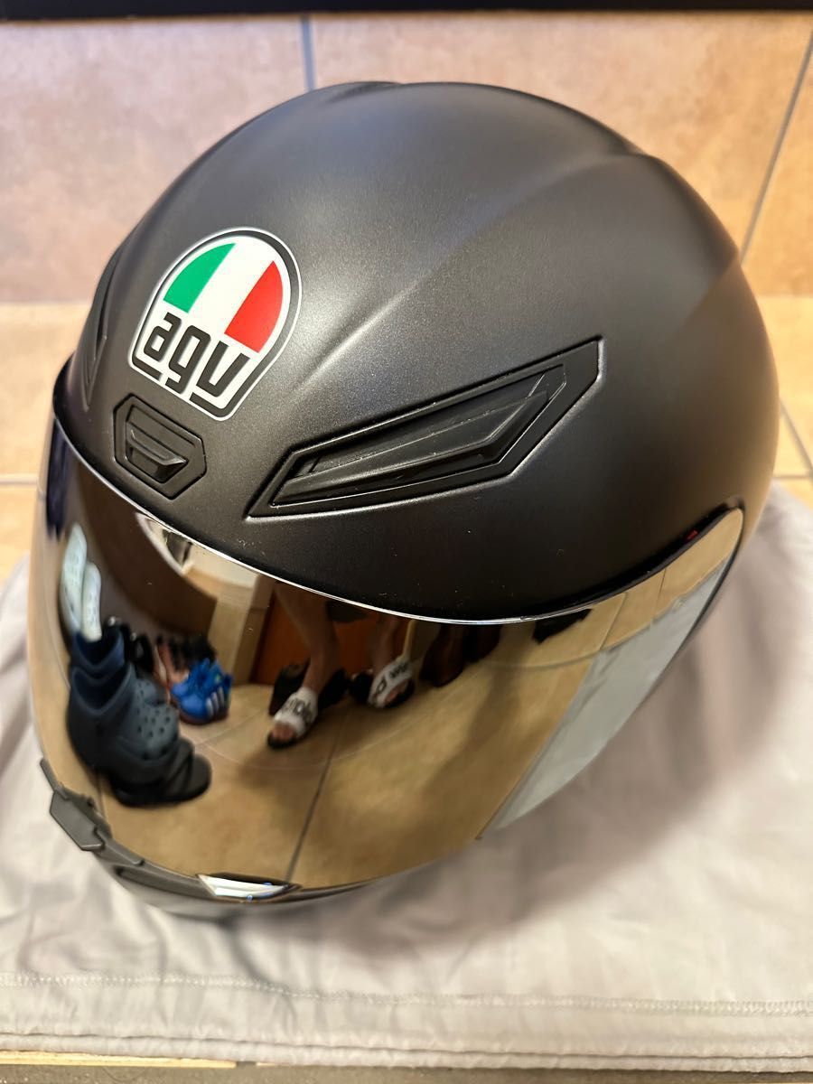 AGV 新品ライトスモーク・ブルーミラーシールド K1 K1S K3SV K5S