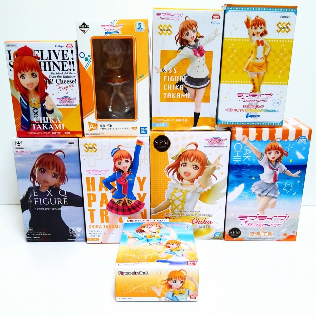 ラブライブ サンシャイン Aqua アクア 高海千歌 フィギュア セット