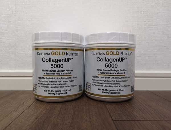 California Gold Nutrition company fish low minute . collagen 464 gram x2 piece set 