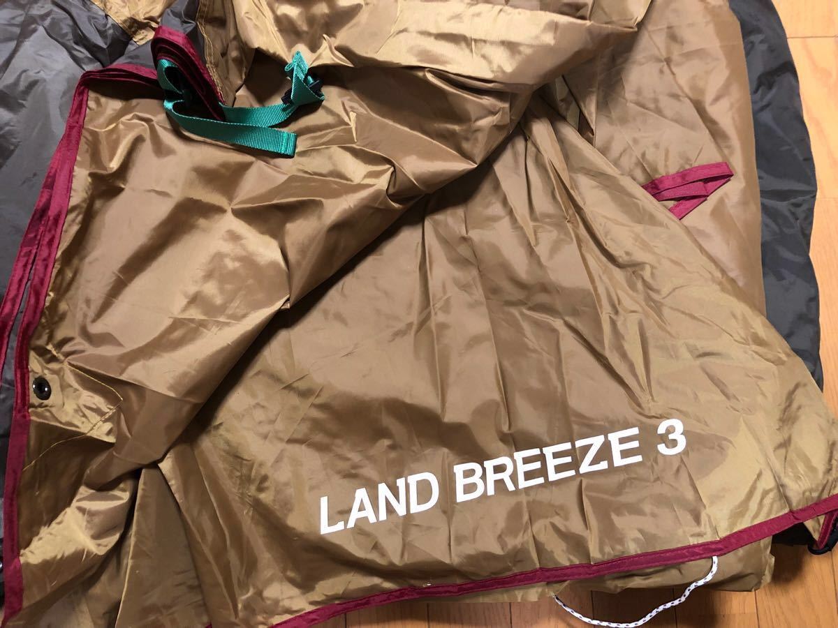 罕見的Snow Peak Land Breeze 3絕版物品 原文:レアスノーピーク ランドブリーズ3 廃盤品
