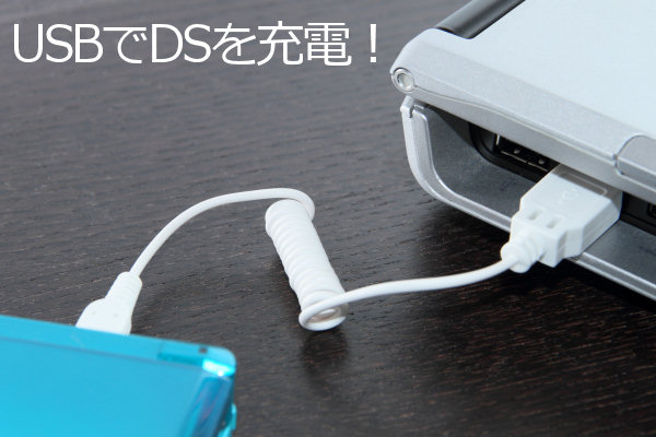 ∬送料無料∬DS充電ケーブル∬任天堂 DSi/DSiLL/3DS/3DSLL USB充電ケーブル新品 WAP-002対応　新品　即決_画像2