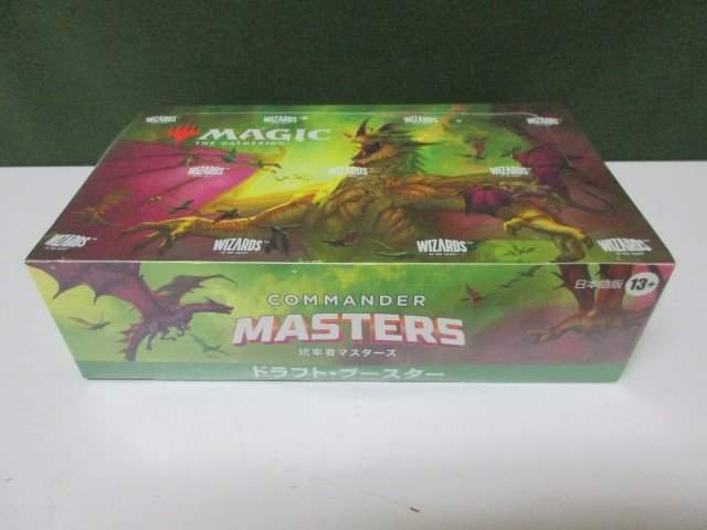 全品送料無料】 MTG ドラフト・ブースター 統率者マスターズ 1BOX 新品