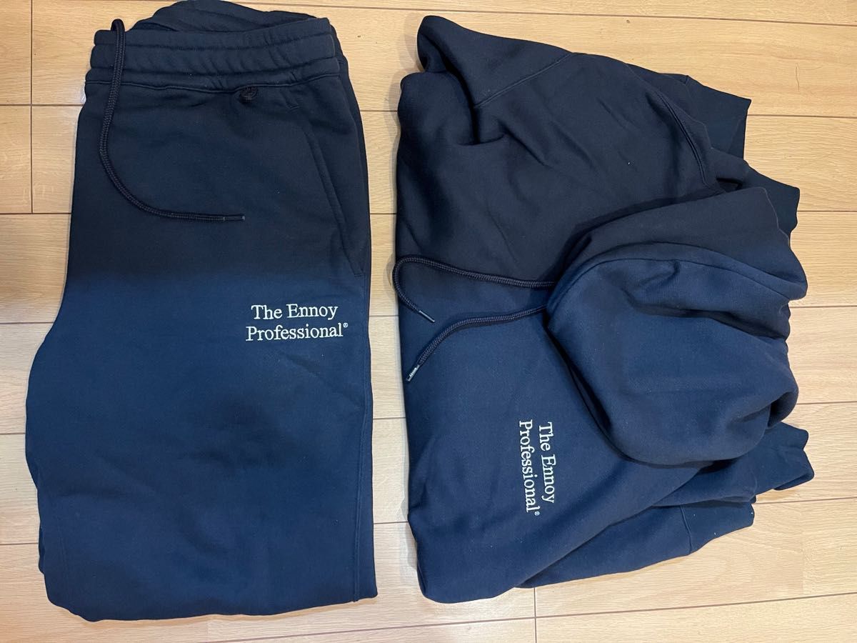 Ennoy Professional 上下 スウェット パーカーパンツ フーディー 裏起毛 22aw セットアップ