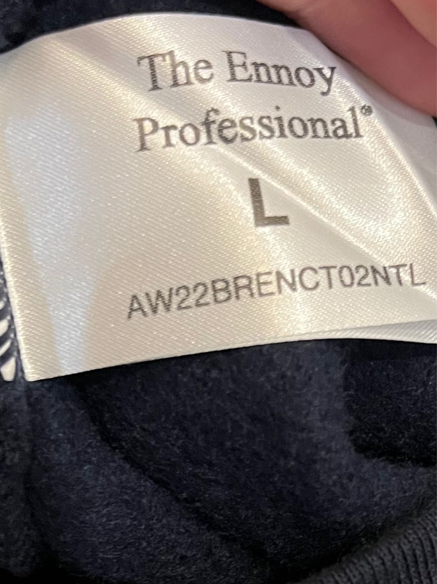 Ennoy Professional 上下 スウェット パーカーパンツ　フーディー　裏起毛　22aw セットアップ