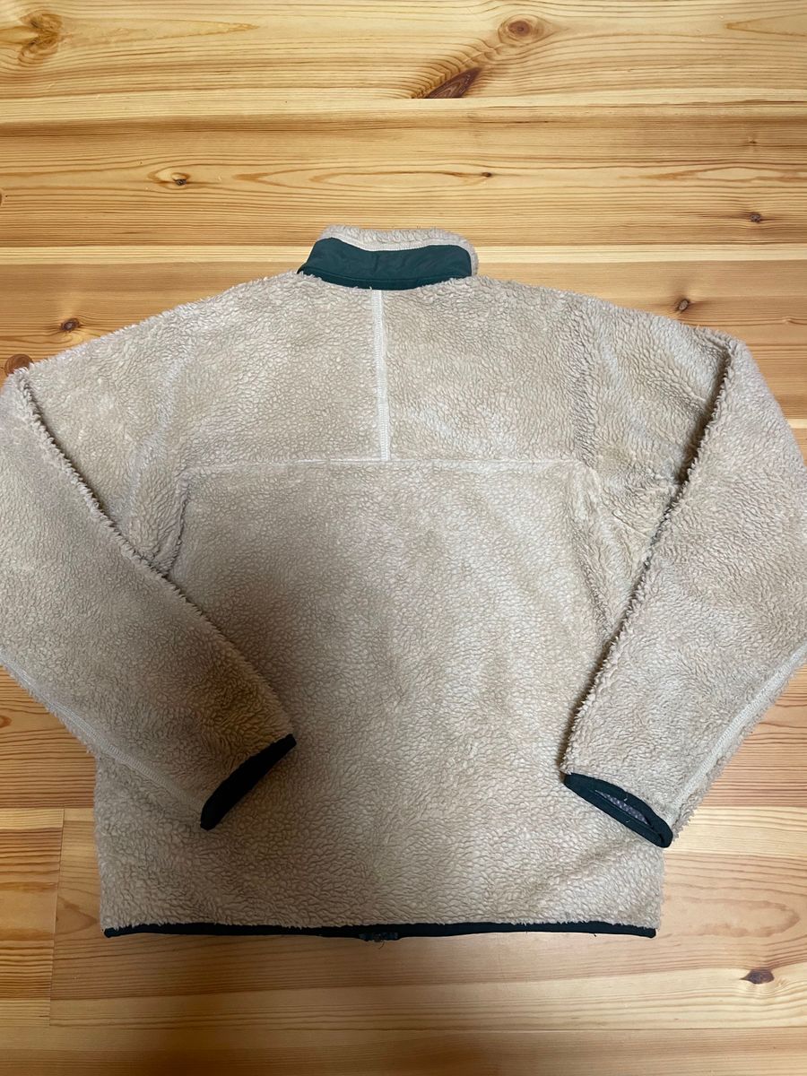 patagonia パタゴニア レトロXジャケット ナチュラル グリーン S ビンテージ アメリカ製 フリース