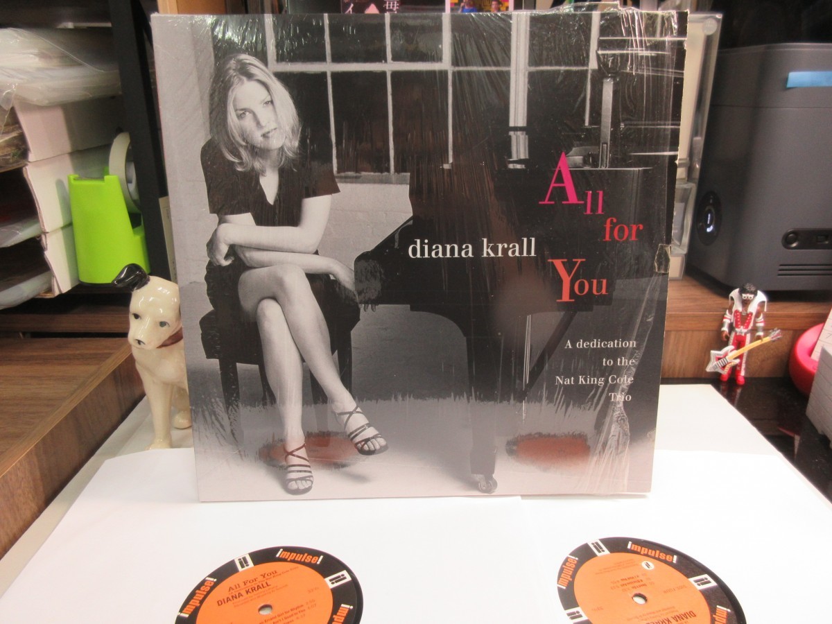G3P｜【 2LP / 2016VERVE EU 180g VINYL MAT: A1/B1/C1/D1 / w/SISV 】Diana Krall「All For You」ダイアナ・クラール_画像1