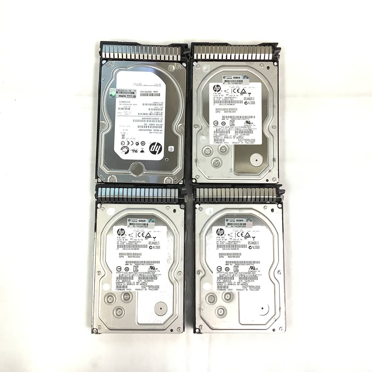 K5091369 HP 2TB SAS 7.2K 3.5 -inch HDD 4 point [ used operation goods ]
