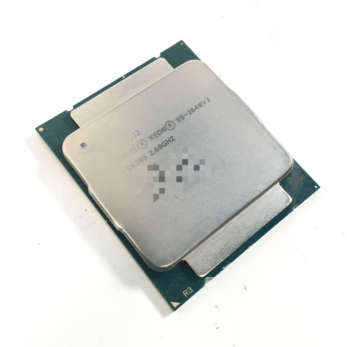 K5051063 INTEL XEON E5-2640V3 SR205 2.60GHz CPU 2点【中古動作品】_見本