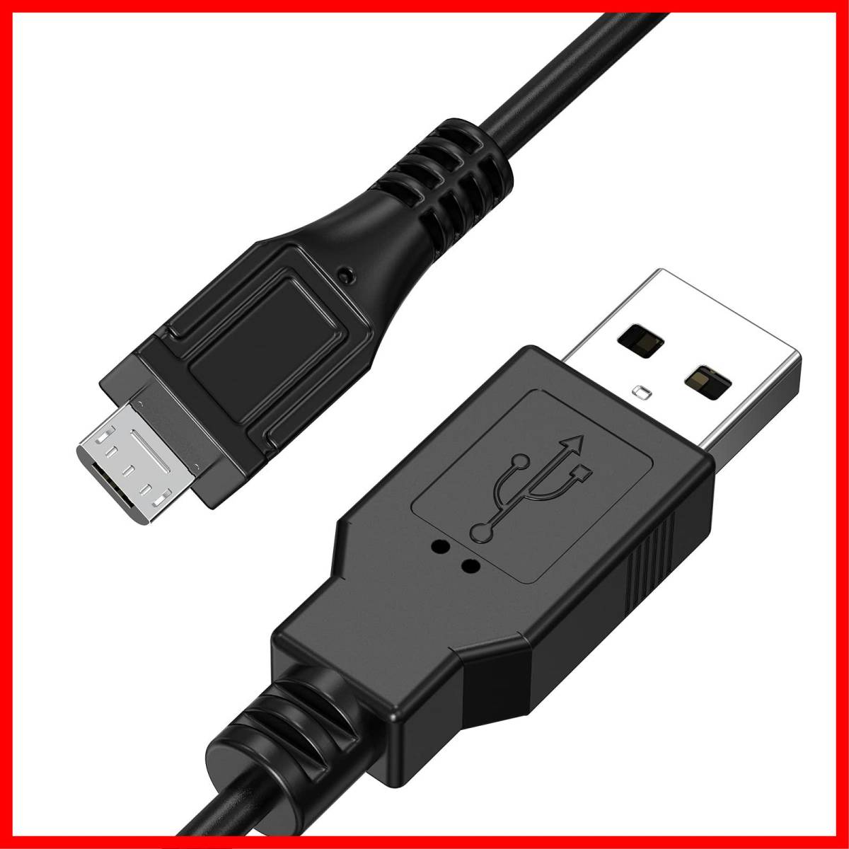 【在庫処分】PS4 充電ケーブル PS4コントローラー 充電器 USBコード 1.8m wuernine Micro 急速充電 プの画像1
