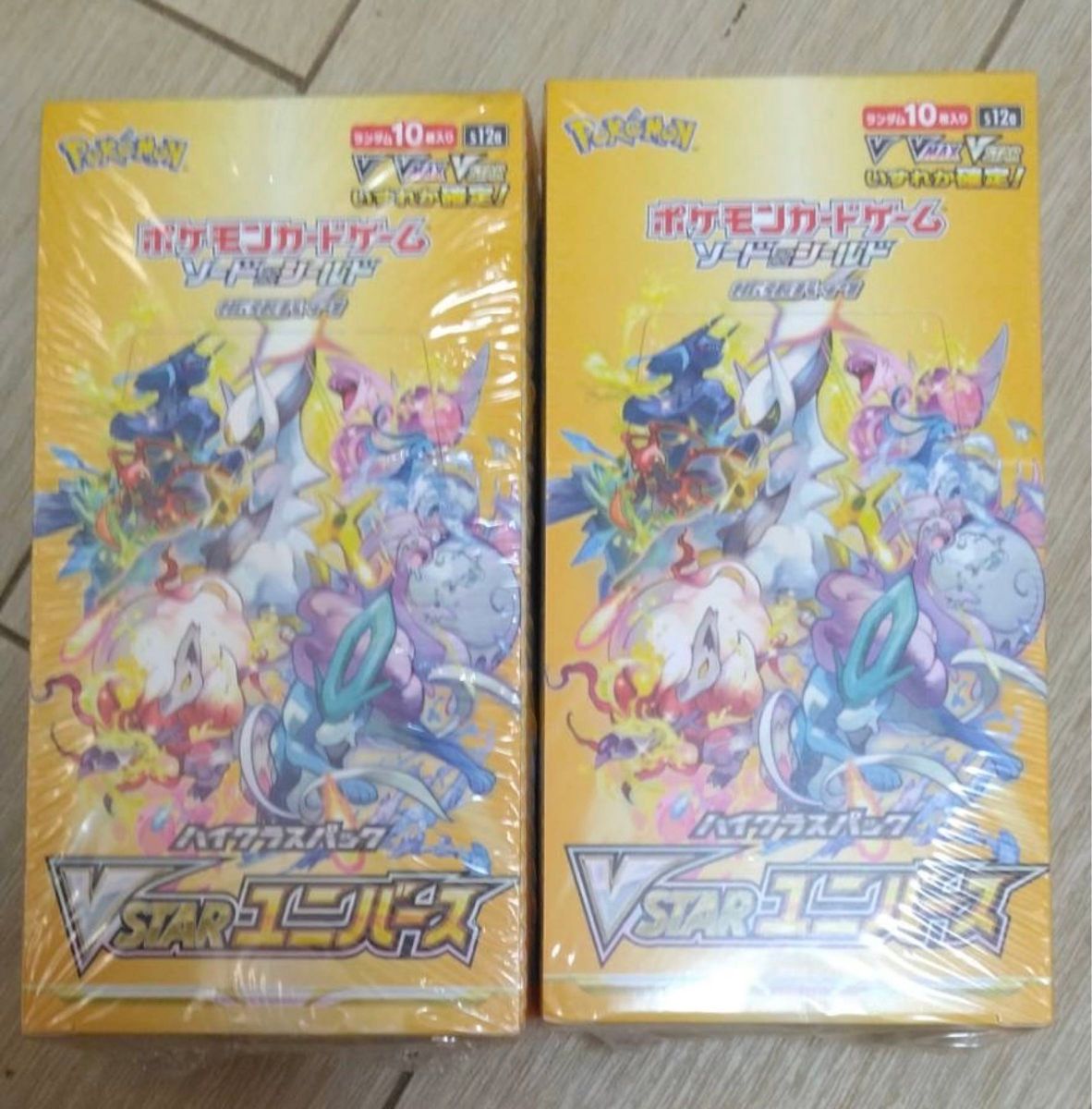 ポケモンカード151 レイジングサーフ vstarユニバース 4boxセット