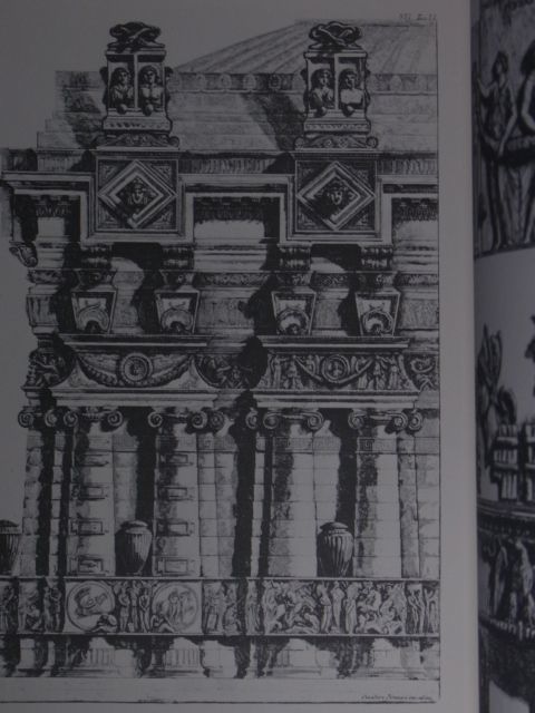 [書籍]　ピラネージ古代遺跡西洋建築銅版画図録_画像9