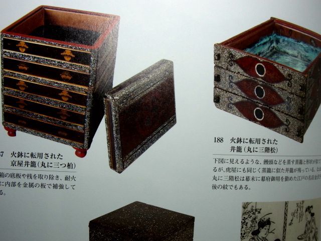 book@) lacquer . mother-of-pearl lacqering multi-tiered food box era box .. Meiji era Edo era . river country ........ flax ...... thing . thing pastry type version book@.book@ Japanese confectionery llustrated book 
