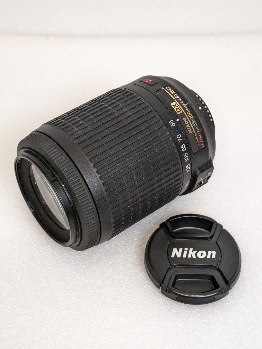 高価値】 Nikon 望遠ズームレンズ AF-S DX NIKKOR 55-200mm f 4-5.6G