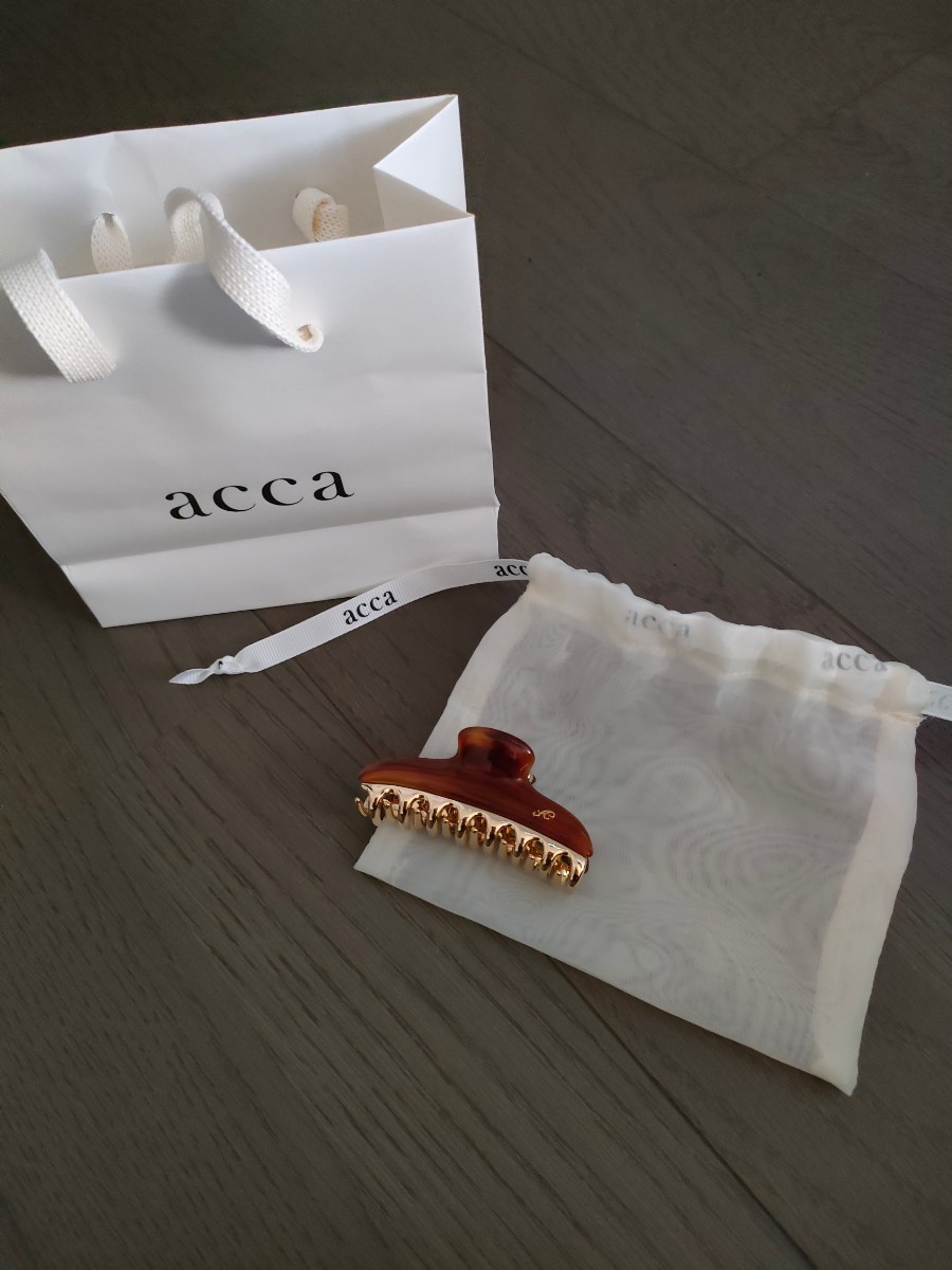 代引可】 アッカ 新品 acca ヘアクリップ ヘアアクセサリー クリップ