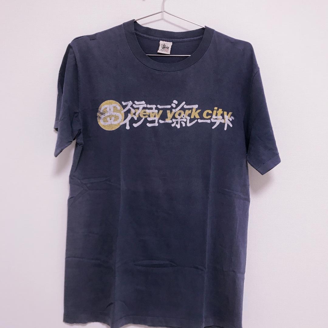 激レア」Stussy ステューシー カタカナ Tシャツ ヴィンテージ L 激レア」Stussy ステューシー カタカナ Tシャツ ヴィンテージ L