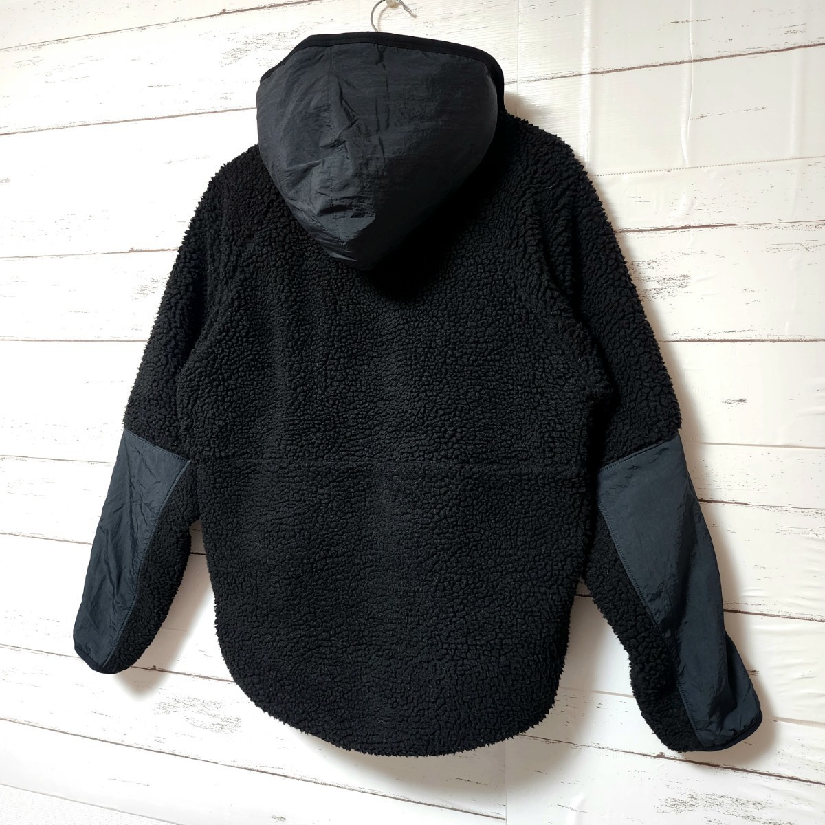 希少》NIKE ナイキ フリースジャケット ボア ハーフジップ 刺繍 希少》NIKE ナイキ フリースジャケット ボア ハーフジップ 刺繍