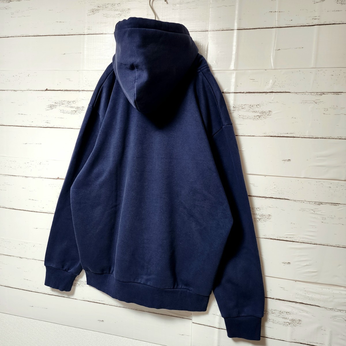 《希少》Carhartt カーハート パーカー ネイビー グラフィック XL_画像6