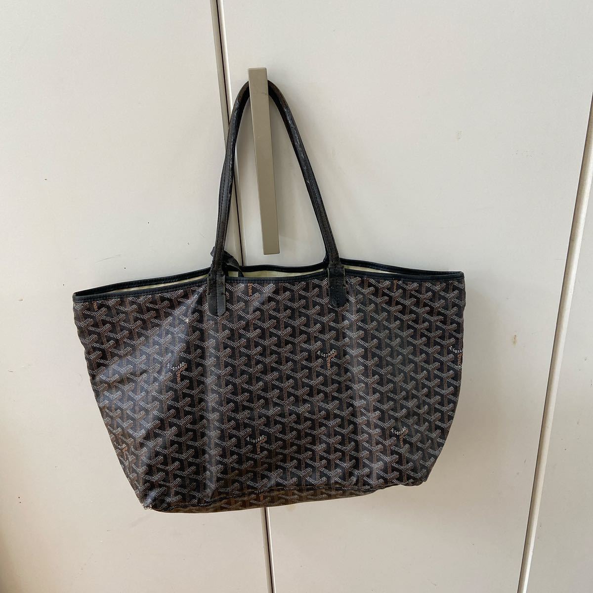 最高級 PM サンルイ ゴヤール GOYARD トートバッグ ハンドバッグ