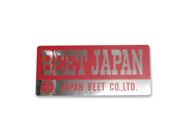 ■10-0007 BEET JAPAN 耐熱ステッカー_画像1