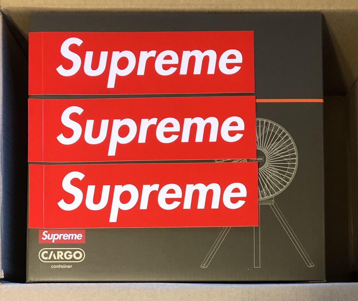 新品未使用 Supreme Box Logo ステッカー3枚 ☆ Cargo 新品未使用 Supreme Box Logo ステッカー3枚 ☆ Cargo