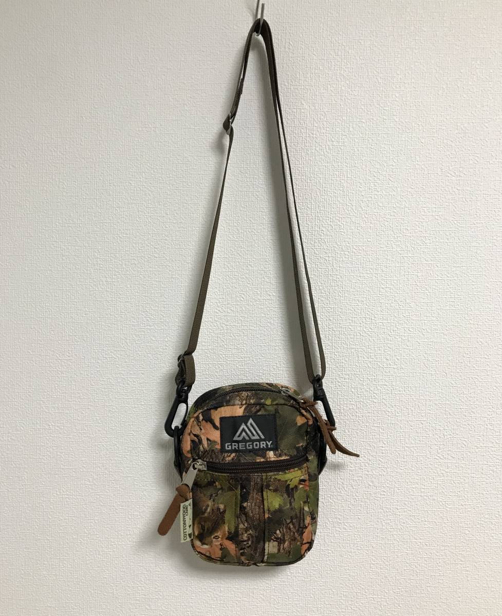 希少柄 グレゴリー クイックポケットS コットンウッドカモ 美品 希少柄 グレゴリー クイックポケットS コットンウッドカモ 美品