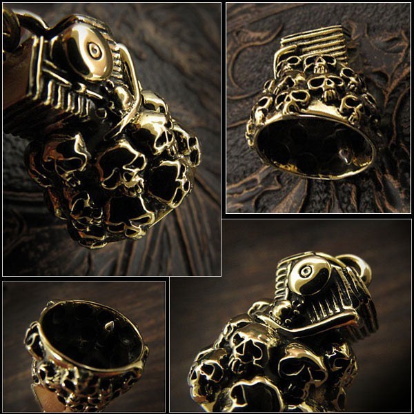 ga-ti Anne bell Biker bell brass key holder s culture m(ID kh3471k5)