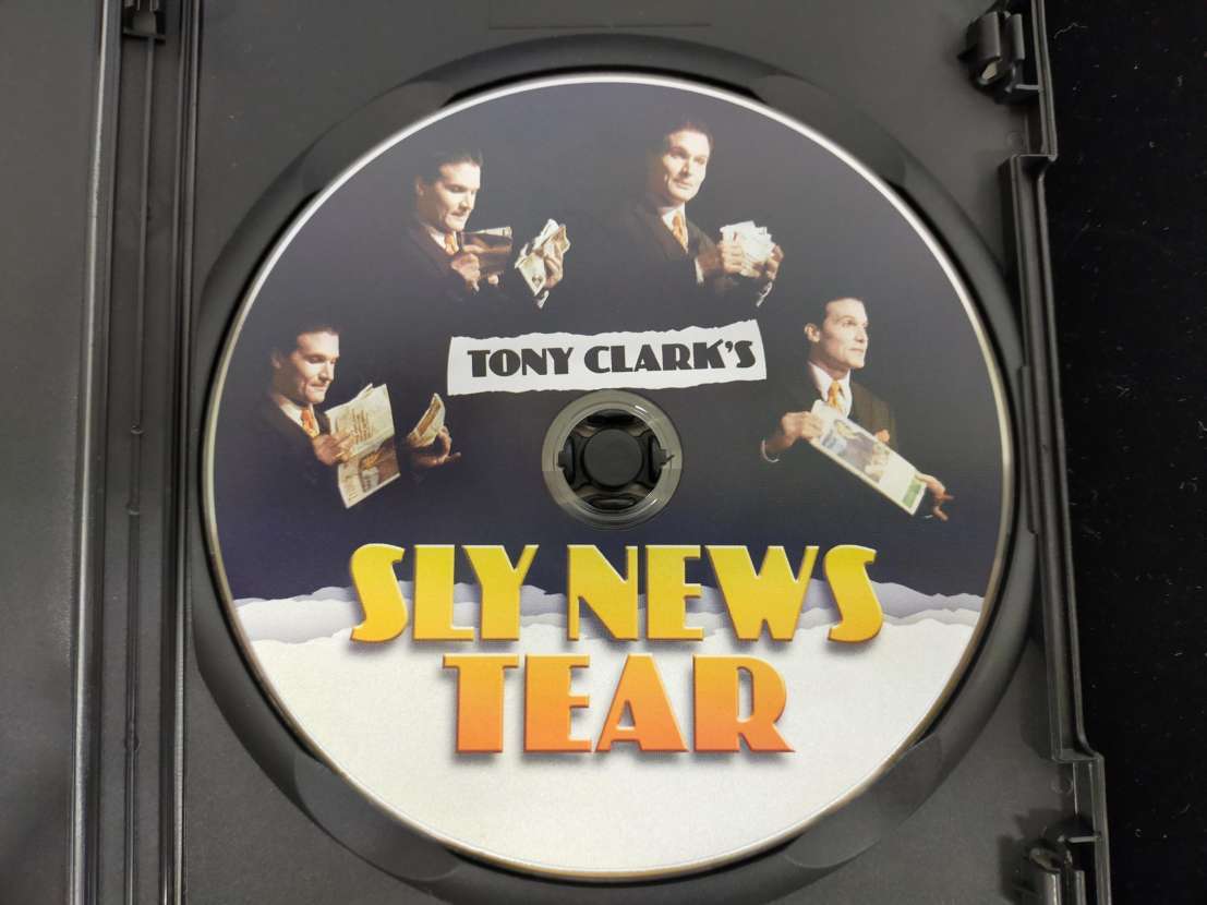 【D75】SLY NEWS TEAR　スライニュースティア　Tony Clark　トニー・クラーク　DVD　マジック　手品_画像3
