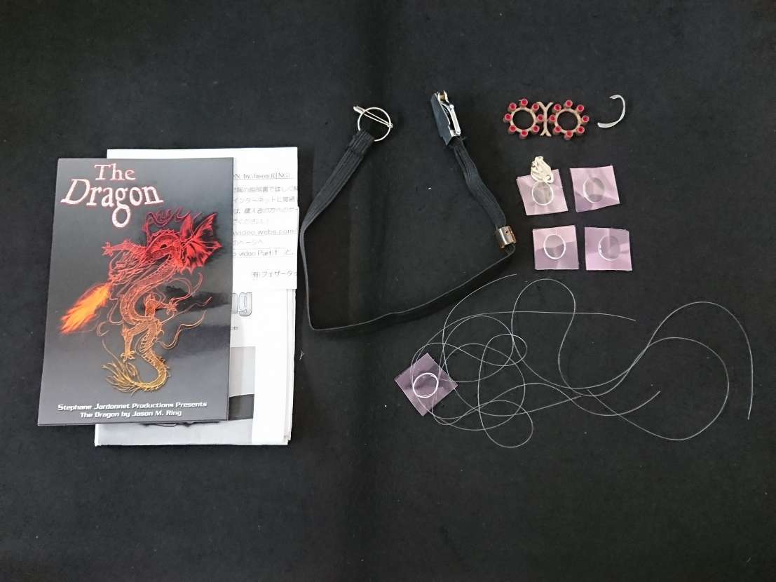 [G238]The Dragon Dragon Jason M. Ring перо Touch gimik Magic фокус 