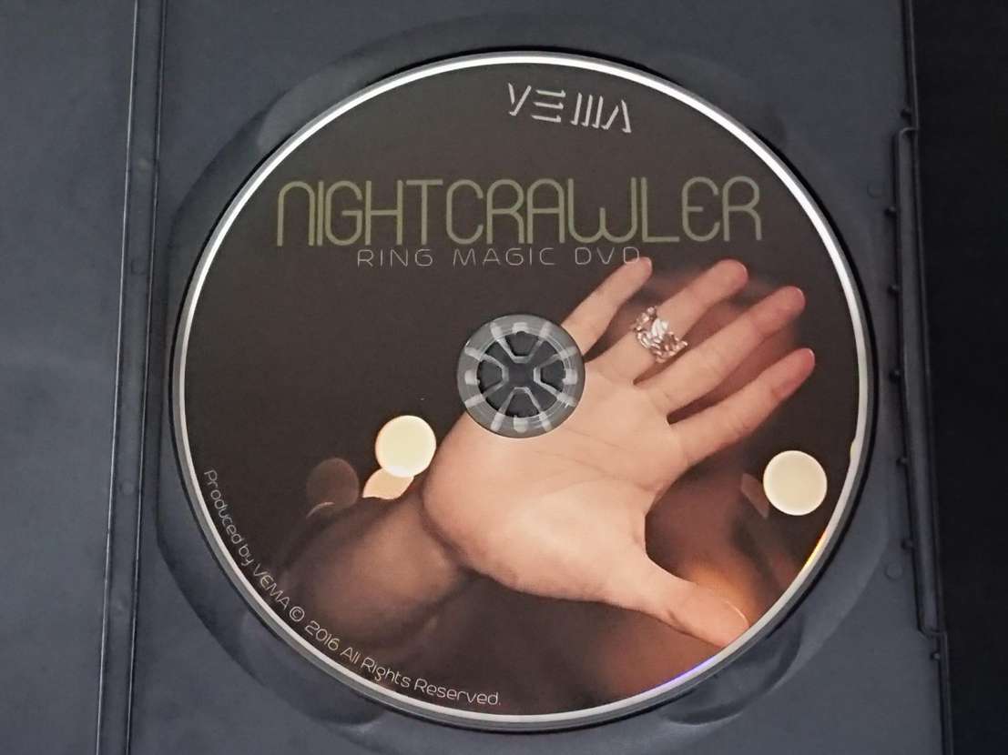 【D103】NIGHT CRAWLER RING MAGIC DVD ナイト・クローラー DVD マジック 手品の画像3