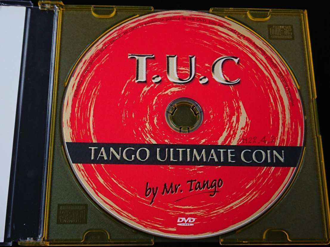 【M18】T.U.C TANGO ULTIMATE COIN Mr.Tango コイン DVD マジック 手品の画像2