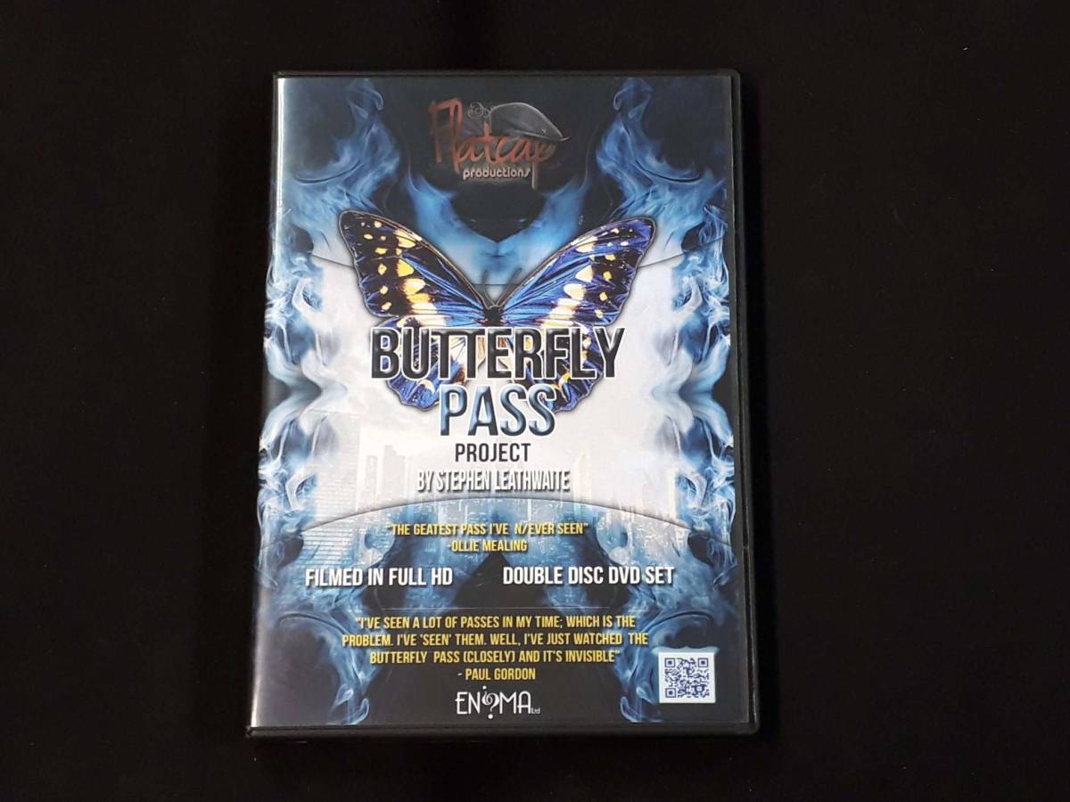 【D160】BUTTERFLY PASS PROJECT　バタフライ・パス　STEPHEN LEATHWAITE　スティーブン・リースウェイト　2枚組　DVD　マジック　手品_画像1